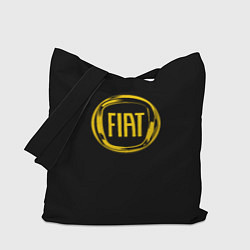 Сумка-шоппер FIAT logo yelow