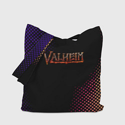 Сумка-шоппер Valheim logo pattern