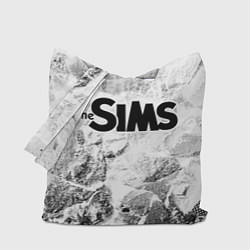 Сумка-шоппер The Sims white graphite