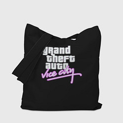 Сумка-шопер GTA vice city logo, цвет: 3D-принт