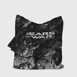 Сумка-шоппер Gears of War black graphite