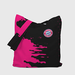 Сумка-шопер Бавария Мюнхен краски, цвет: 3D-принт