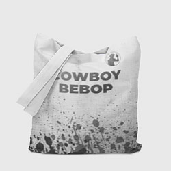 Сумка-шоппер Cowboy Bebop - white gradient посередине