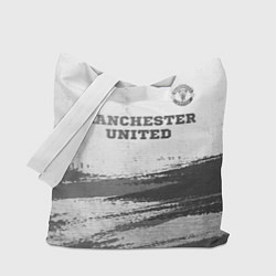 Сумка-шоппер Manchester United - white gradient посередине