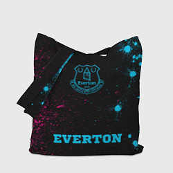 Сумка-шоппер Everton - neon gradient по-центру