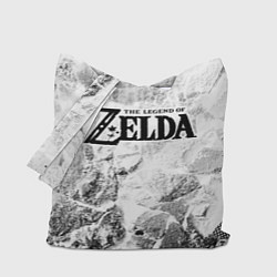 Сумка-шоппер Zelda white graphite