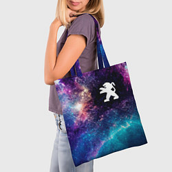 Сумка-шопер Peugeot space auto, цвет: 3D-принт — фото 2