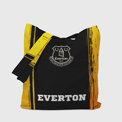 Сумка-шоппер Everton - gold gradient по-центру