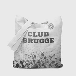 Сумка-шоппер Club Brugge - white gradient посередине