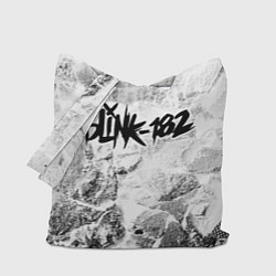 Сумка-шоппер Blink 182 white graphite