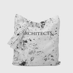 Сумка-шопер Architects dirty ice, цвет: 3D-принт