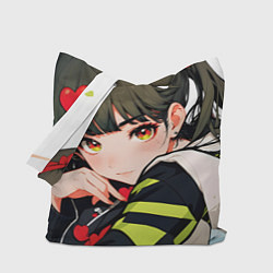Сумка-шоппер Манга портрет