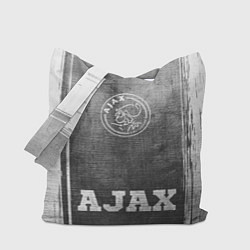 Сумка-шоппер Ajax - grey gradient по-центру
