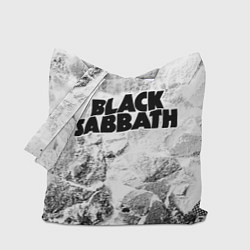 Сумка-шоппер Black Sabbath white graphite