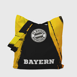 Сумка-шоппер Bayern - gold gradient по-центру