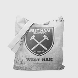 Сумка-шоппер West Ham - white gradient