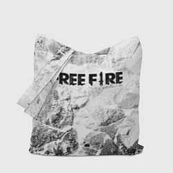 Сумка-шоппер Free Fire white graphite