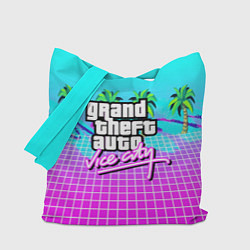 Сумка-шопер Vice city tropic collection, цвет: 3D-принт