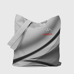 Сумка-шопер Toyota texrure grey, цвет: 3D-принт