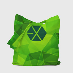 Сумка-шоппер Exo green poly