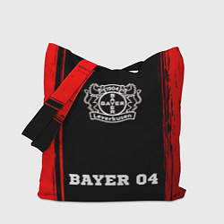 Сумка-шоппер Bayer 04 - red gradient по-центру