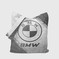 Сумка-шопер BMW - white gradient, цвет: 3D-принт