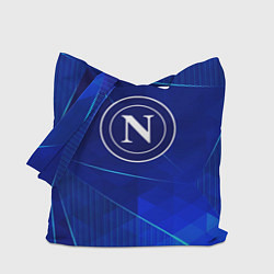 Сумка-шопер Napoli blue poly, цвет: 3D-принт