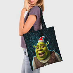 Сумка-шопер New years Shrek, цвет: 3D-принт — фото 2