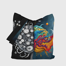 Сумка-шоппер Креативный мозг