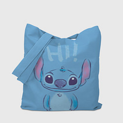 Сумка-шоппер Stitch says hi