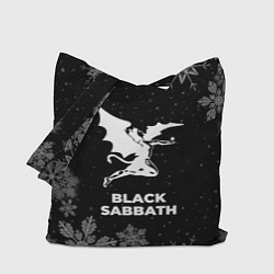 Сумка-шопер Снежный Black Sabbath, цвет: 3D-принт