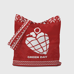 Сумка-шопер Новогодний Green Day, цвет: 3D-принт