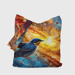 Сумка-шоппер Ласточка в космосе