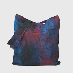 Сумка-шопер Космическая паутина, цвет: 3D-принт