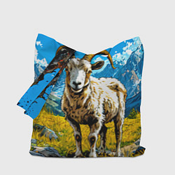 Сумка-шоппер Горный козел