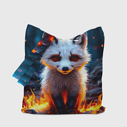 Сумка-шоппер Песец в огне
