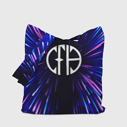 Сумка-шопер Pantera neon energy, цвет: 3D-принт