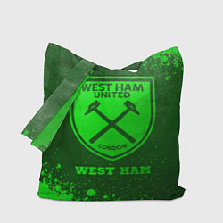 Сумка-шоппер West Ham - green gradient