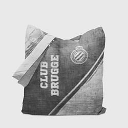 Сумка-шоппер Club Brugge - grey gradient вертикально