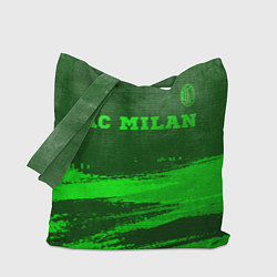 Сумка-шоппер AC Milan - green gradient посередине