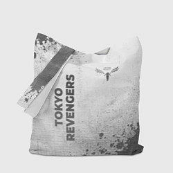 Сумка-шопер Tokyo Revengers - white gradient вертикально, цвет: 3D-принт