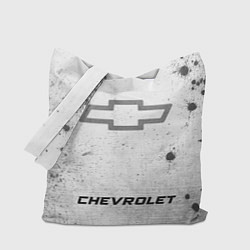 Сумка-шопер Chevrolet - white gradient по-центру, цвет: 3D-принт