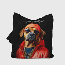 Сумка-шоппер Все дуреют с этого рэпа