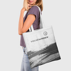Сумка-шопер Volkswagen - white gradient посередине, цвет: 3D-принт — фото 2