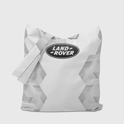 Сумка-шопер Land Rover white poly, цвет: 3D-принт