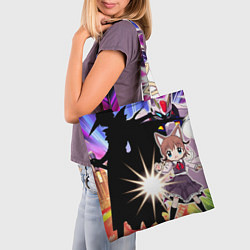 Сумка-шопер Фанату аниме, цвет: 3D-принт — фото 2