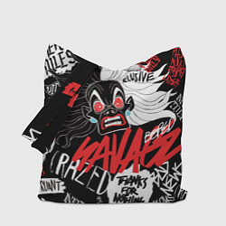 Сумка-шоппер Круэлла - big pictures