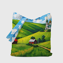 Сумка-шоппер Русская деревенька