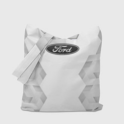 Сумка-шоппер Ford white poly