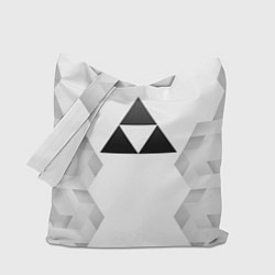 Сумка-шоппер Zelda white poly